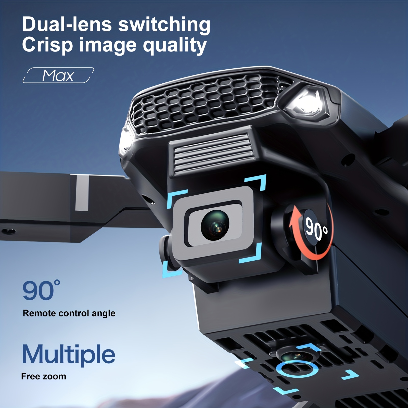 2026 Yükseltilmiş E88PRO MAX K - Drone Racing Camera incelemesi ve fiyatı